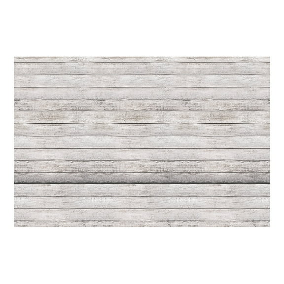 Fun Express Shiplap Plastic Backdrop Banner Set - Rustic Decorative Party Decor for Events Photo Booths Weddings & Celebrations - Perfect for Themed Parties & Special Occasions - 3 Pieces