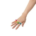 thumbnail image 1 of Fun Express Silicone Ring Assortment Bulk 48 Pc, 1 of 2