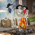 thumbnail image 1 of Fun Express Skeleton Cowboy Bonfire Halloween Decorating Kit - 19 Pc, 1 of 2
