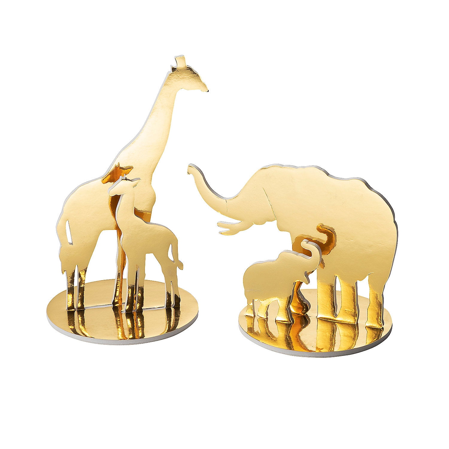 Fun Express Sophisticated Safari Jungle Birthday Party Home Decor Centerpiece Set