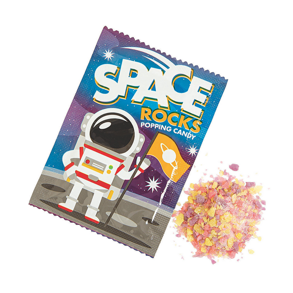 Fun Express Space Rocks Popping Candy Crackling Effect 36 Pieces