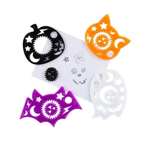 Fun Express Spooky Stencils - 24 Pieces