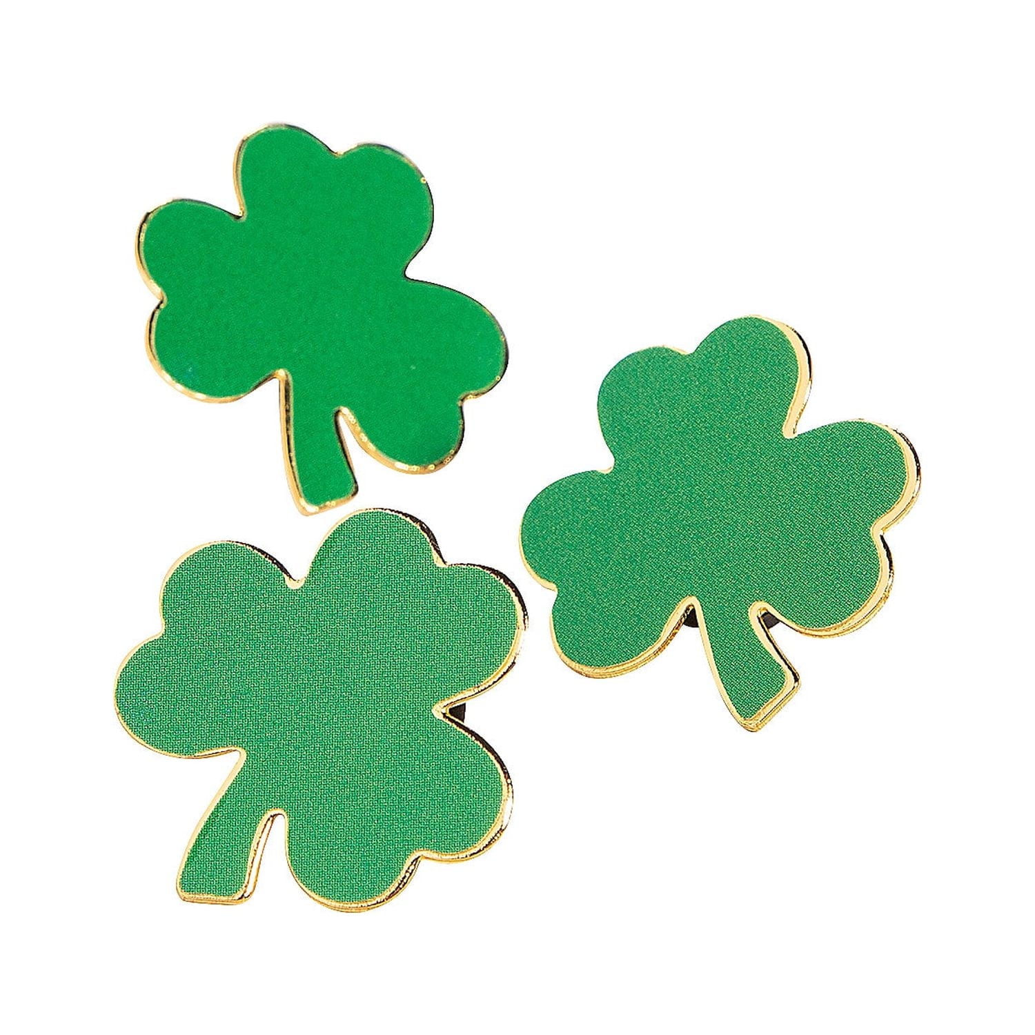 Bulk 72 pieces St. Patrick’s Day Shamrock Pins