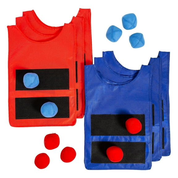 Fun Express Sticky Vest & Ball Game, 36 Pieces