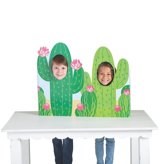 Fun Express Tabletop Cactus Photo Stand-Up