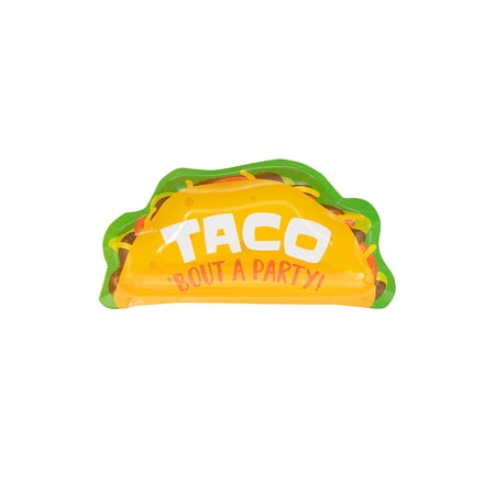 Fun Express Taco-Shaped Paper Dessert Plates - 8 Ct.