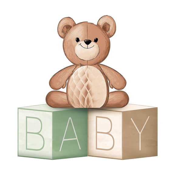 Fun Express Teddy Bear Baby Centerpiece
