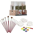 thumbnail image 1 of Fun Express Terra Cotta Paint & Brush Kit - 28 Pieces, 1 of 1