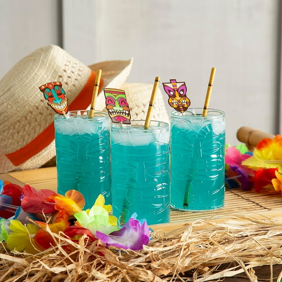 Fun Express Tiki Party Cocktail Kit for 24