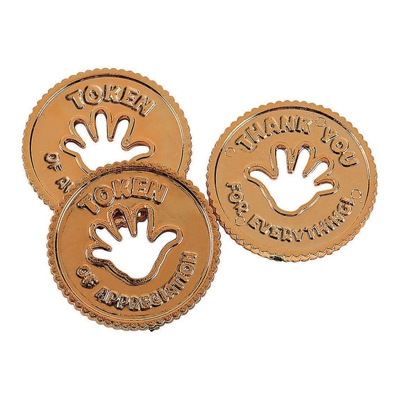 Fun Express - Token Of Appreciation - Toys - Value Toys - Play Money - 144 Pieces