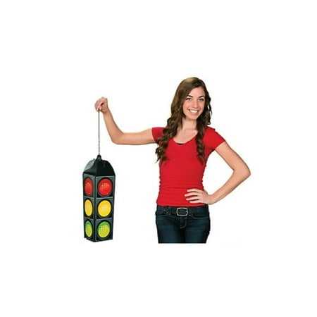 Fun Express Traffic Light Hanging Decoration – Fun & Festive Party Decor Birthdays Classroom Events Carnivals & Traffic-Themed Celebrations – Lightweight Easy to Hang – Perfect for Occasion – 1 Piece