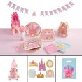 thumbnail image 1 of Fun Express Ultimate Princess Party Decorating Kit for 24, 1 of 3