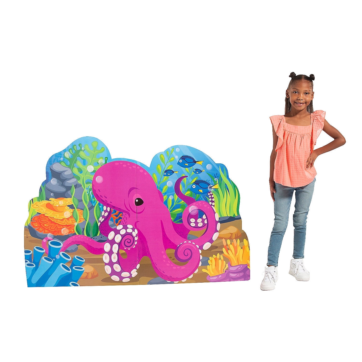 Fun Express Under the Sea VBS Octopus Cardboard Cutout Stand-Up ...