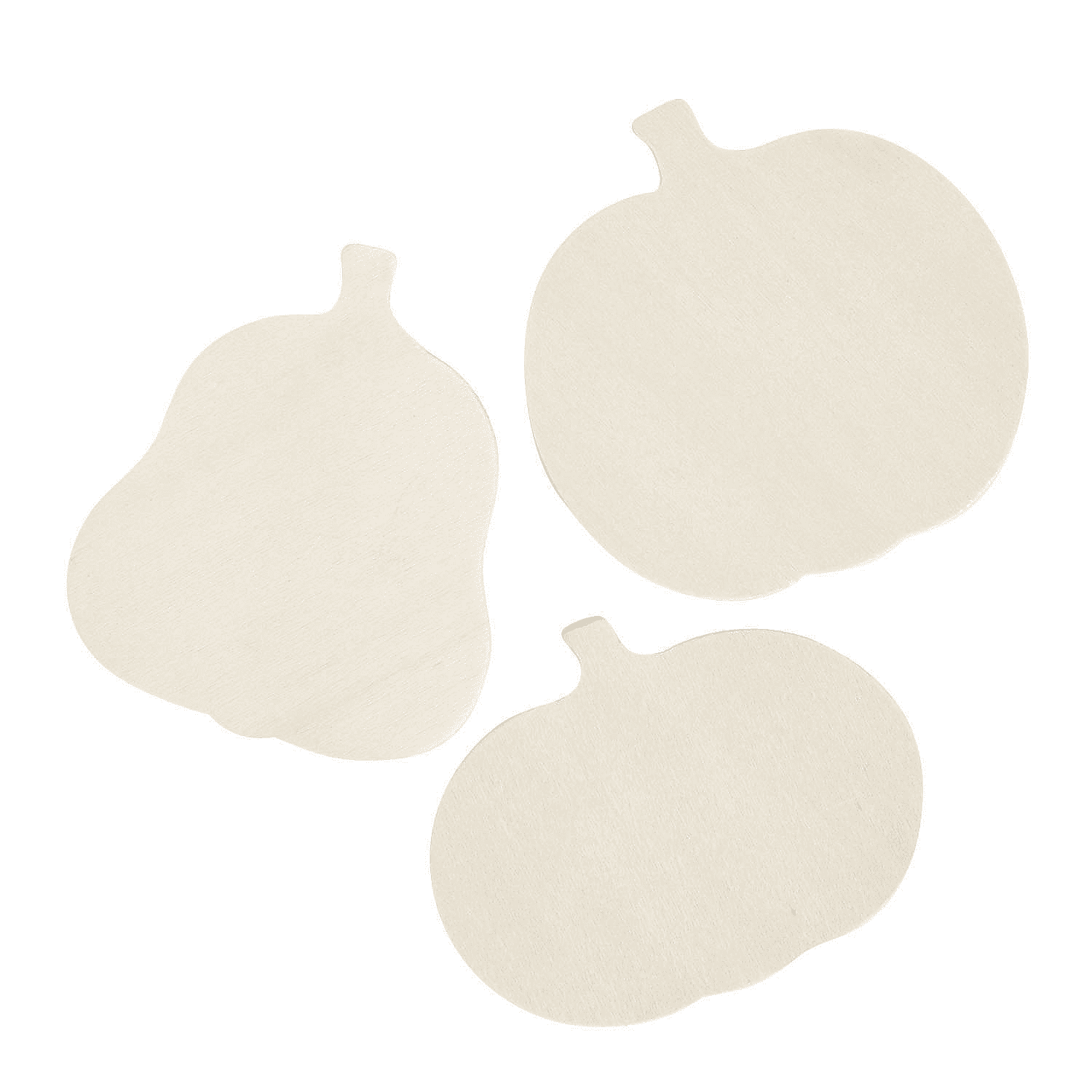Fun Express, Unfinished Wood Pumpkins Craft Kit, Design Your Own, 12 Pieces