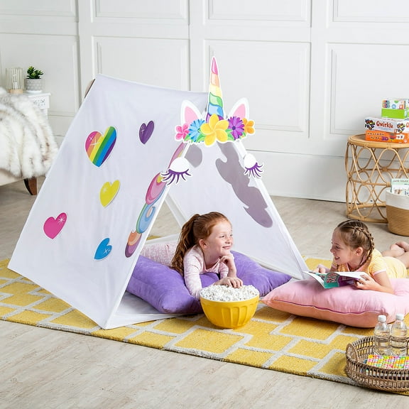 Fun Express Unicorn Sleepover Tent Kit Assortments May Vary