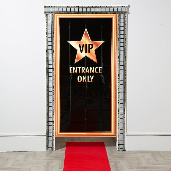 Fun Express VIP Grand Entrance Multicolor Door Decorating Kit  3 Pieces