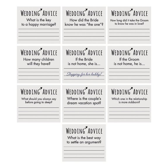 Fun Express Wedding Guest Response Cards - Mega Bulk 300 Pc