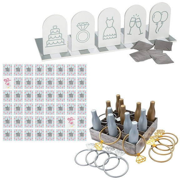 Fun Express Wedding Outdoor Games Assortment - 79 Pc