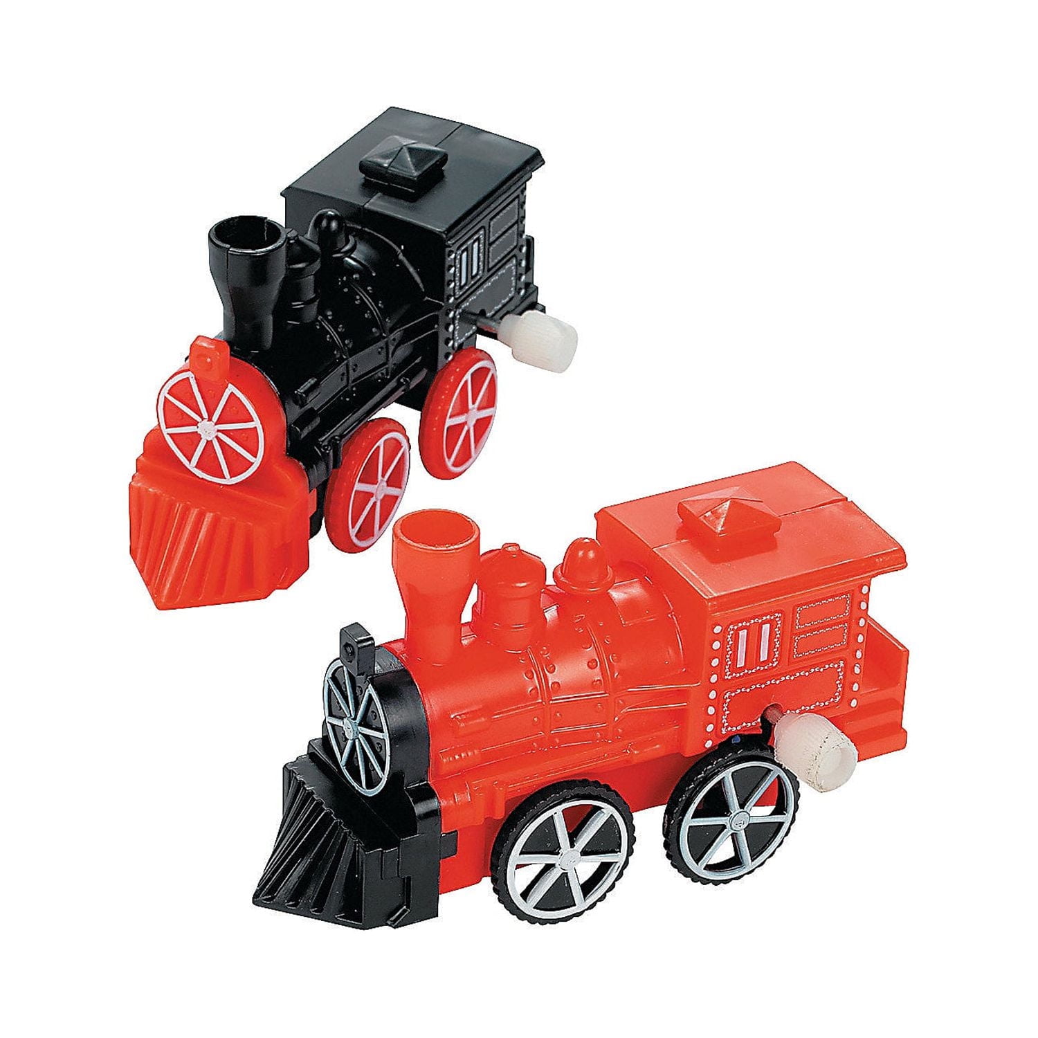 Fun Express Wind-Up Trains Party Favors Colorful Engaging Toy Trains for Kids Perfect for Birthday Parties Events Goodie Bags & Fun Celebrations Themed Parties & Special Occasions 12 Pieces