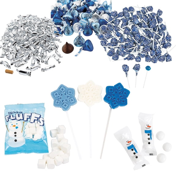 Fun Express Winter Candy Kit Bulk 502 Pc