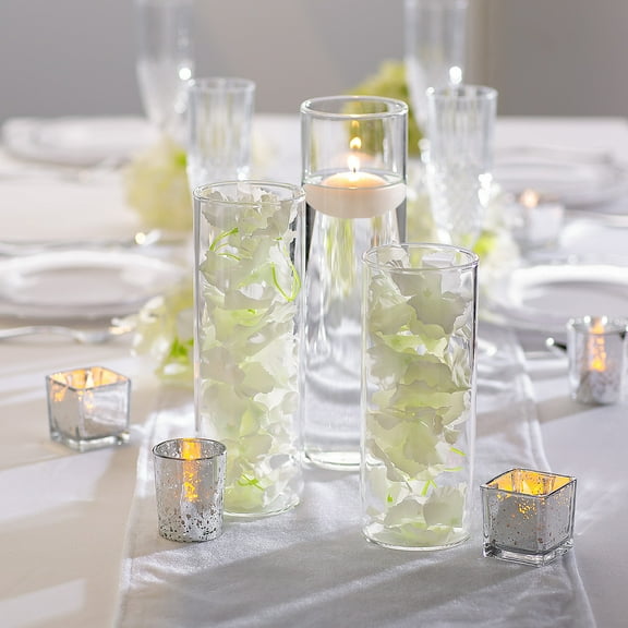 Fun Express Winter Wedding White Centerpiece Kit 48 Pc