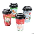 thumbnail image 1 of Fun Express16 oz Christmas Paper Party Cups (Set of 12), 1 of 1