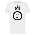 thumbnail image 1 of Fun Face Doodle With Crown Tee Men's -Image by Shutterstock, 1 of 1