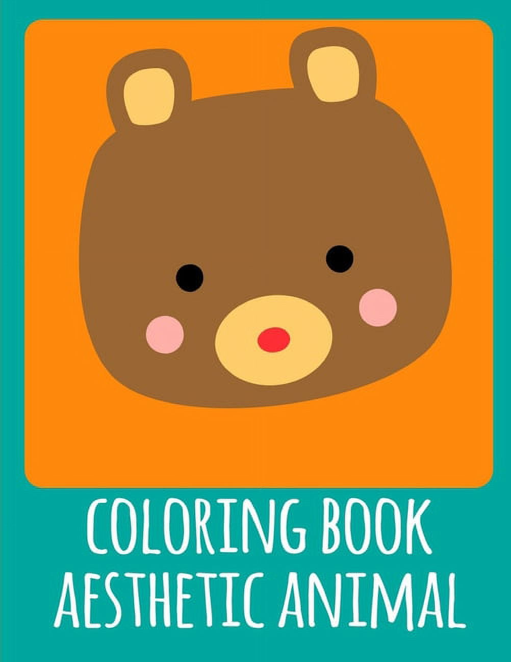 Fun Fact Animals coloring book aesthetic animal Adorable Animal