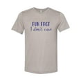 thumbnail image 1 of "Fun Fact I Don't Care, I Don't Care Shirt, Unisex Fit, Soft Bella Tee, Inspirational Shirt, Shirts With Sayings, Funny Mom Shirt, Graphic T, Heather Stone, SMALL", 1 of 1