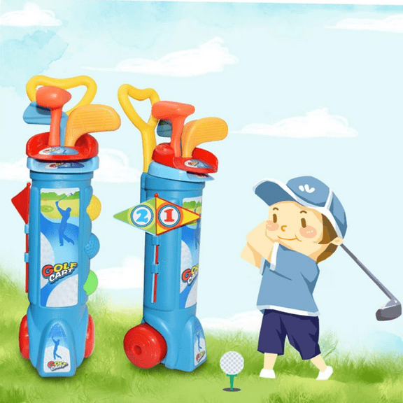 Fun Family Golf Practice Set | 2026 New Model, Indoor & Outdoor Sports Fitness, Safe Material, Complete Accessories Included, Suitable for Birthday Gifts/Family Interaction, Random Color
