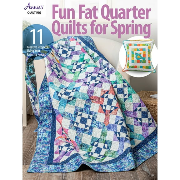 Fun Fat Quarter Quilts for Spring (Paperback)