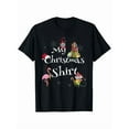 thumbnail image 1 of Fun Festive My Christmas Shirt Print Holiday Unisex T-Shirt , up to Size 5XL, 1 of 2