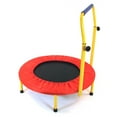 thumbnail image 1 of Fun & Fitness Children Kids Trampoline Safe Portable Toddler Trampoline 32.5" Diameter, 1 of 5