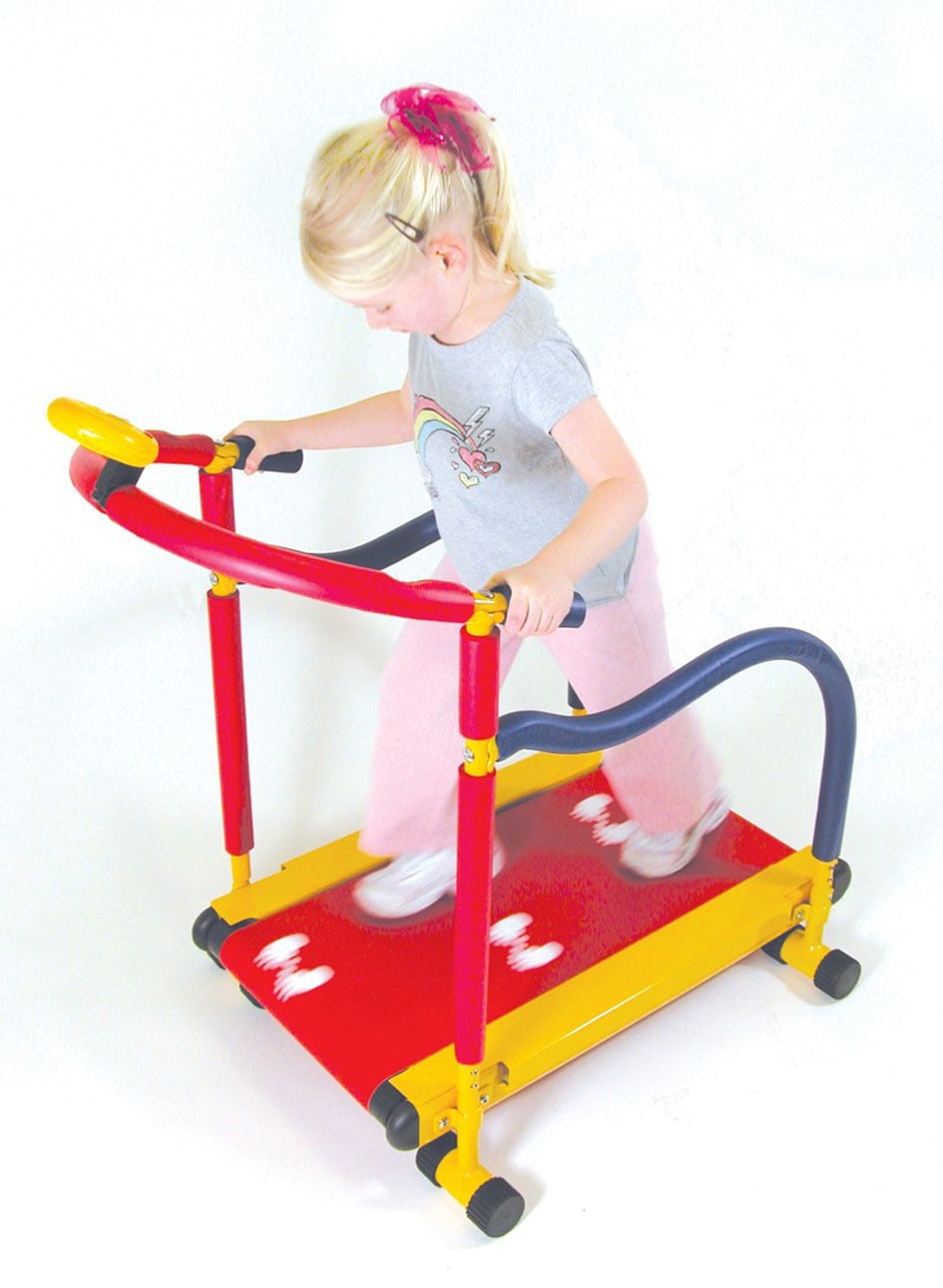Redmon Fun & Fitness for Kids Manual Treadmill with Timer and Monitor, Home Gym Equipment