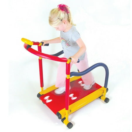Redmon Fun & Fitness for Kids Manual Treadmill with Timer and Monitor, Home Gym Equipment