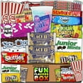 thumbnail image 1 of Fun Flavors Box Movie Night Popcorn Candy Snack Box Care Package, 1 of 7