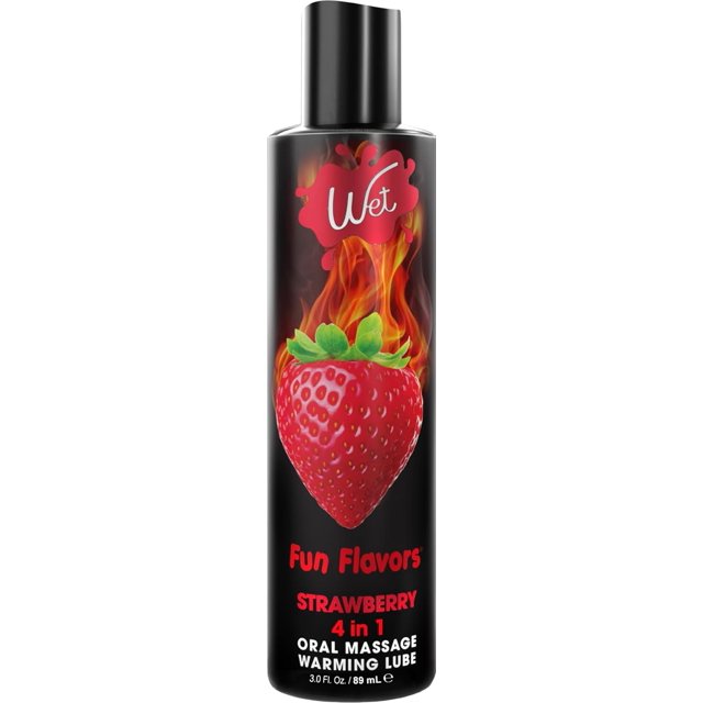 Fun Flavors 4 in 1 Warming Frosted Cupcake Flavored Lubricant 9 Fl Oz
