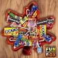thumbnail image 1 of Fun Flavors Box Candy Tray Candy Dish Sampler - 35 Snacks Variety Assortment of Candy, Sweets, Chocolate, Mints, Lollipops, Kids Snacks Gift Box, 1 of 8