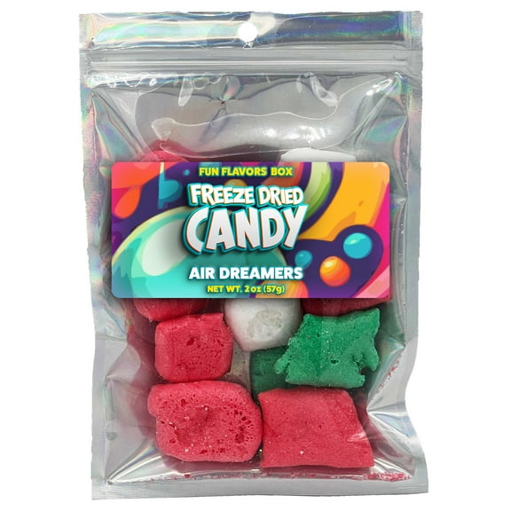 Fun Flavors Box- Freeze Dried Candy Air Dreamers Crunch Treats Assorted Flavors 2oz