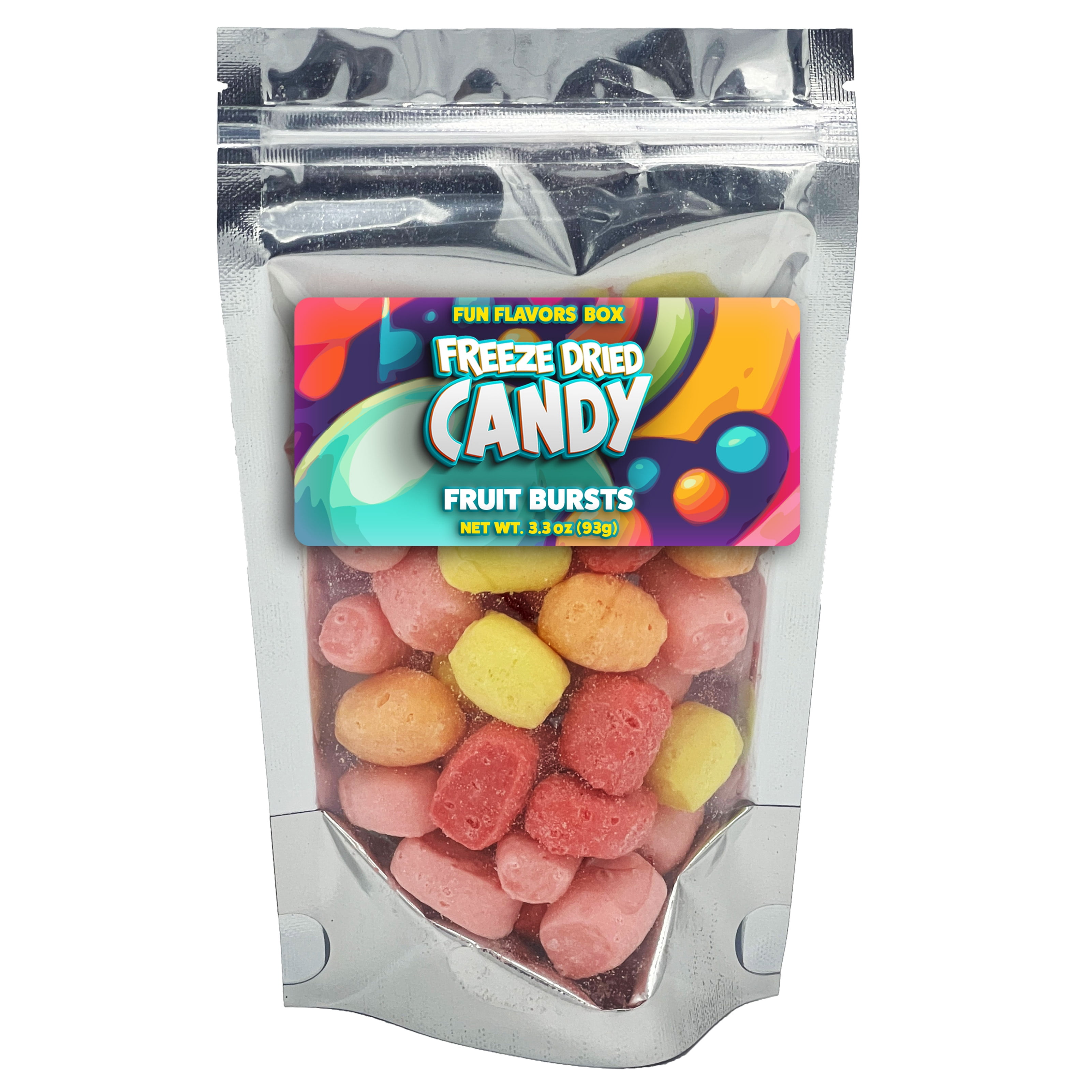 Premium Freeze Dried Space Balls Candy - Freeze Dried Candy Freeze Dry  Candy - Shipped in a Sturdy Box for Protection - Dry Freeze Candy for All  Ages
