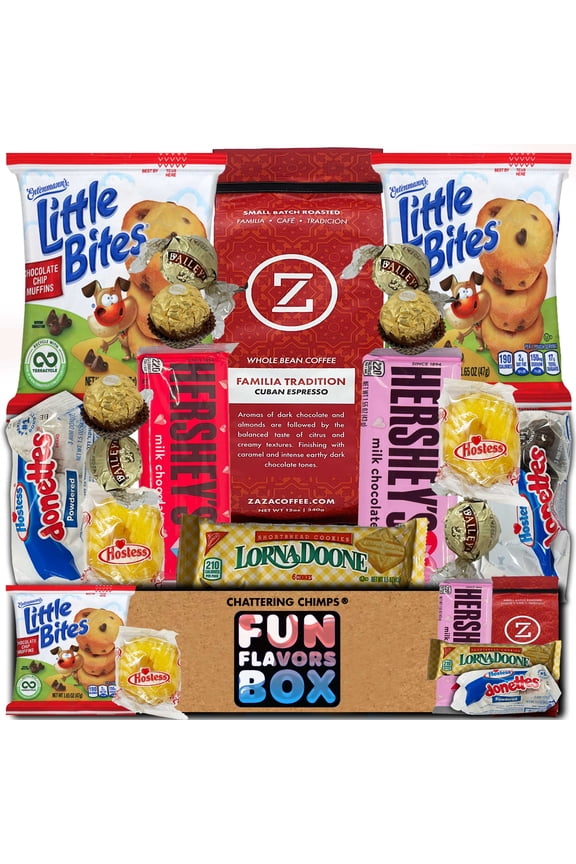 Gourmet Espresso Coffee Gift Basket Snack Box