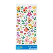 Hello Hobby Multicolor Flowers Designer Stickers, 44 Count