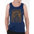 thumbnail image 1 of Fun Frog On Guitar Graphic Shirt Tank Top Men's, 1 of 3