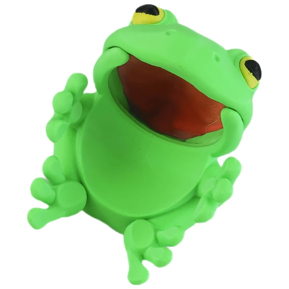 Fun Frog-Shaped Drink Lid Covers, Secures Cans During Swimming, Outdoor Decor & Practical Accessory