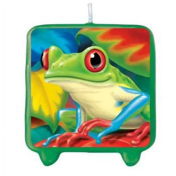 Fun Frogs Molded Candle