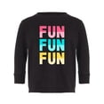 thumbnail image 1 of Fun Fun Fun Long Sleeve Toddler -Image by Shutterstock,  4 Toddler, 1 of 4
