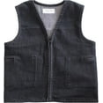 thumbnail image 1 of Fun & Function Denim Weighted Vest to Reduce Wiggles, Fidgets, Anxiety - Small Age 5-8, 1 of 6