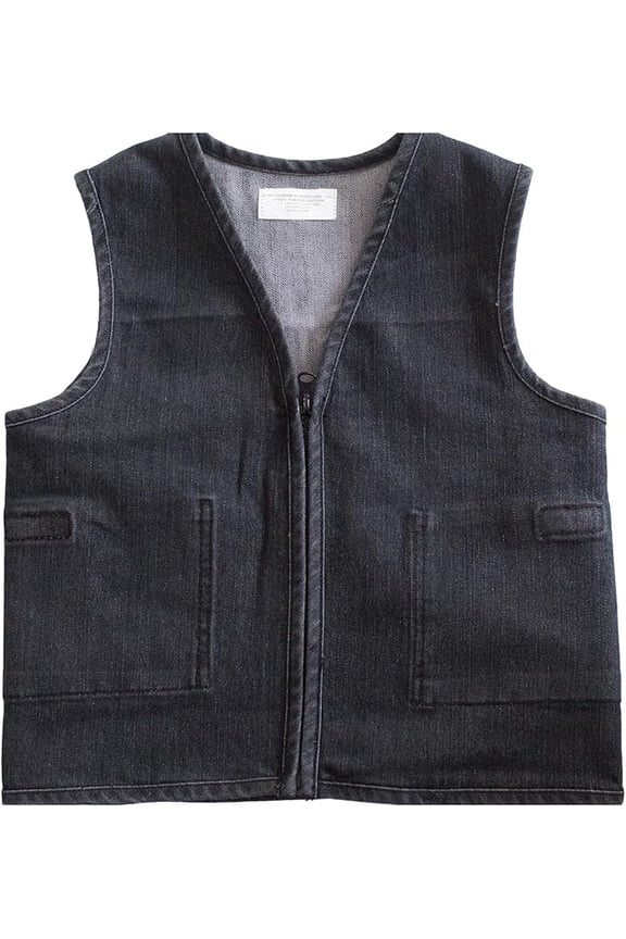 Fun & Function Denim Weighted Vest to Reduce Wiggles, Fidgets, Anxiety - Small Age 5-8