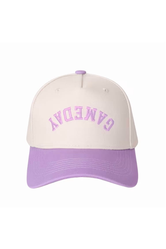 Fun "GAMEDAY" Upside Down Trucker Cap Reversible Novelty Hat Adjustable Snapback for Men and Women Game Day Essential