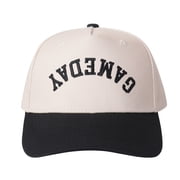 Fun "GAMEDAY" Upside Down Trucker Cap Reversible Novelty Hat Adjustable Snapback for Men and Women Game Day Essential,1 pcs,Black